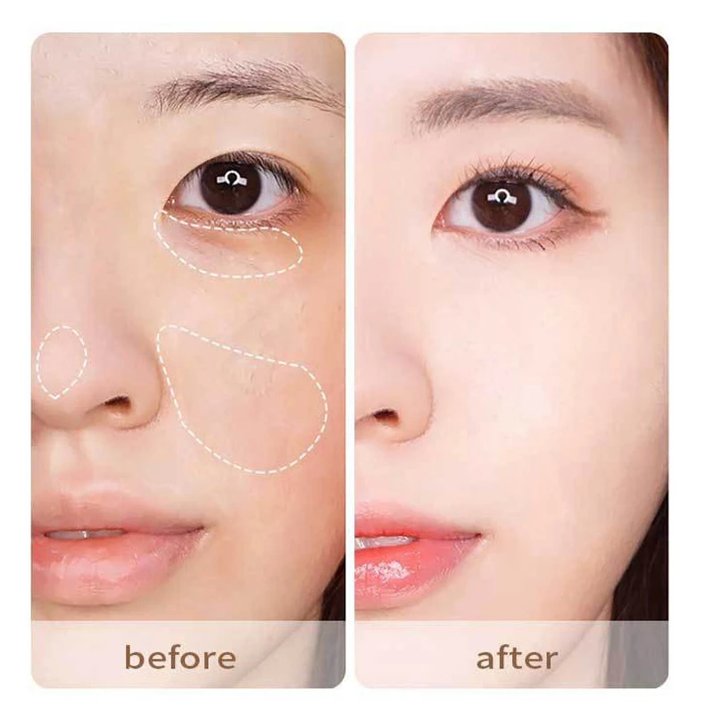 4 Color Concealer Facial Contouring Modification Liquid Moisturizing Lasting Cover Acne Dark Circles Foundation Face Cosmetic