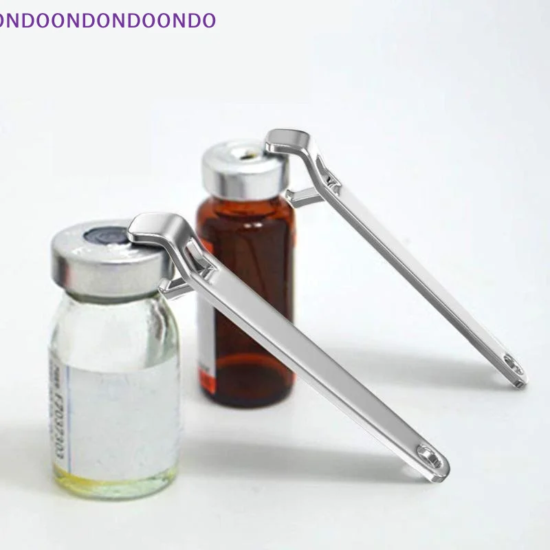 Stainless Steel Ampule Opener Labor-Saving Portable Oral Liquid Vial Cutter Tool Suitable for Hospital Medical Staff