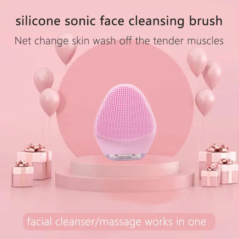 Reiniging Borstel Gezicht Cleaner Beauty Borstel Skin Cleansing Siliconen Gezicht Scrubber Elektrische Masker Borstels Voor Gezicht Thuisgebruik Apparaat