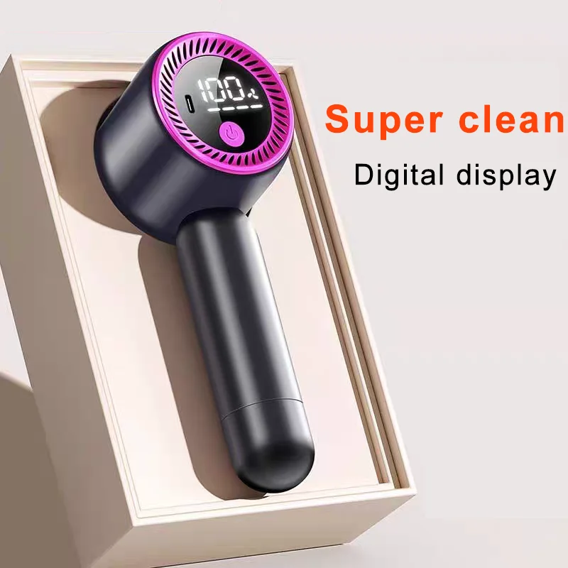 

New Lint Remover - Smart Digital Display Fabric Shaver, Rechargeable Portable Fuzz Remover For Home Use, Electric Lint Shaver