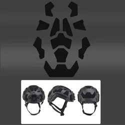 Tactical Helmet Magic Sticker Fast Helmet Patches Hook and Loop Fastener Magic Sticker Accessories for All Fast Helmets