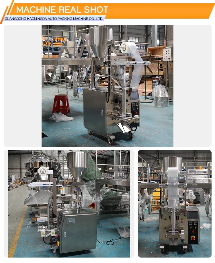 Small business food popcorn chips oat packing and food packaging machine manufacture