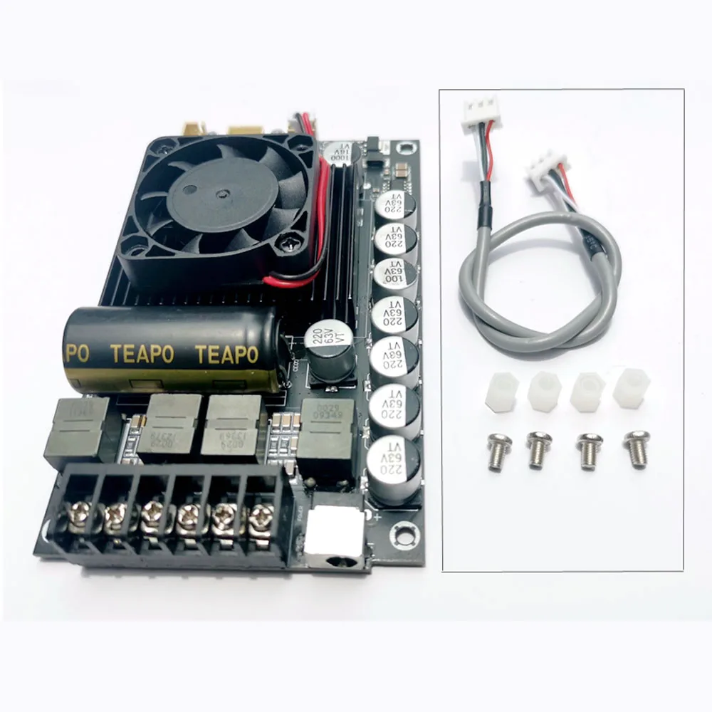 TPA3255 HIFI Stereo 300W*2 Class D Amplifier Digital 2.0 Channel 600W Audio Power Amplifier Board DC 48V