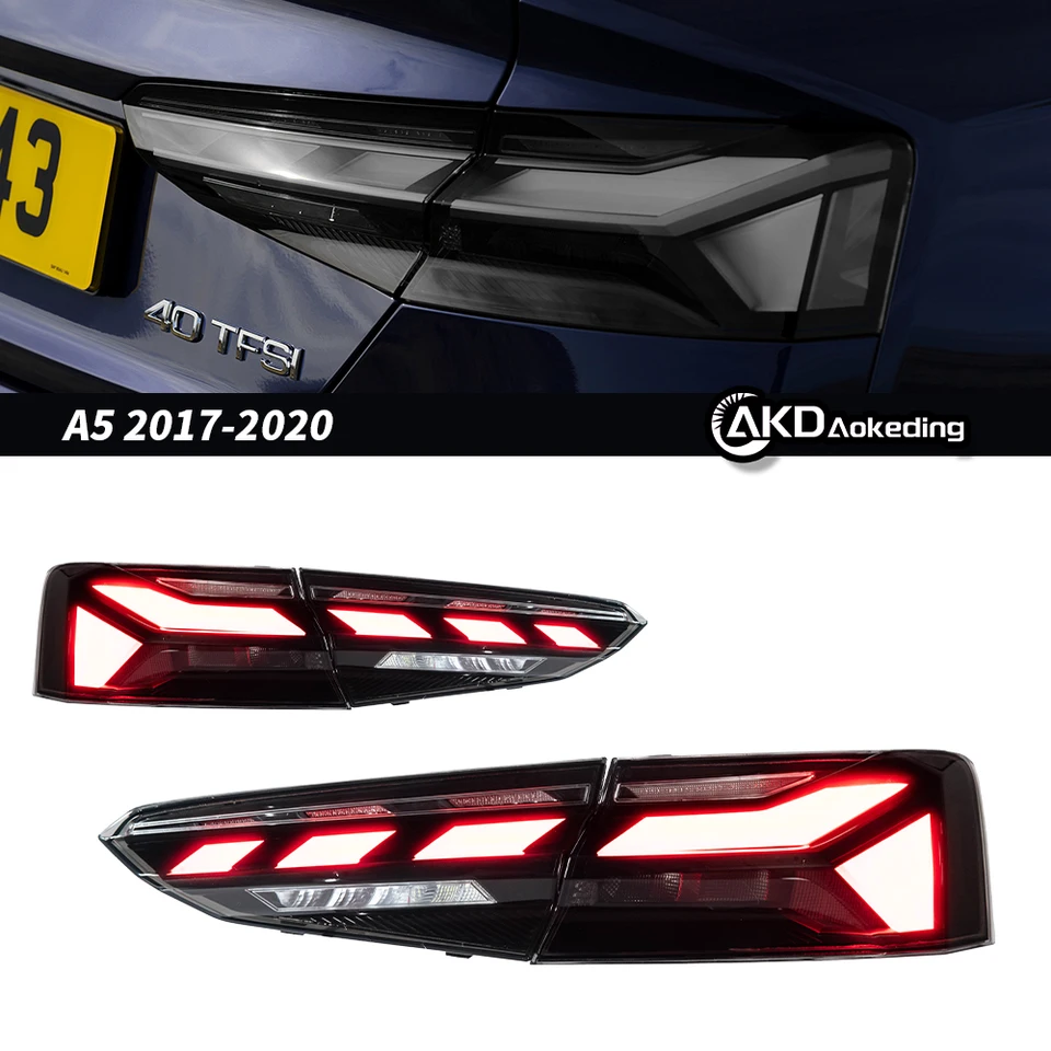 車のテールライトアウディ A5 テールランプ 2017-2020 S5 LED テール