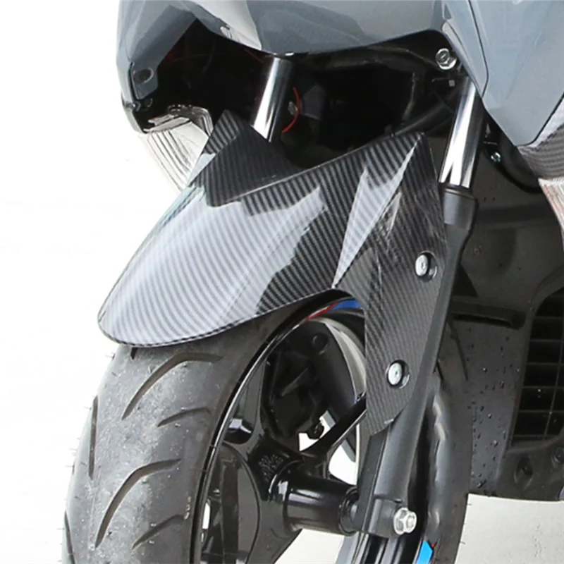 

Motorcycle Front Wheel Fender Mudguard For Yamaha Nmax 155 2020-2024 Carbon Fiber Fender Decorative Accessories