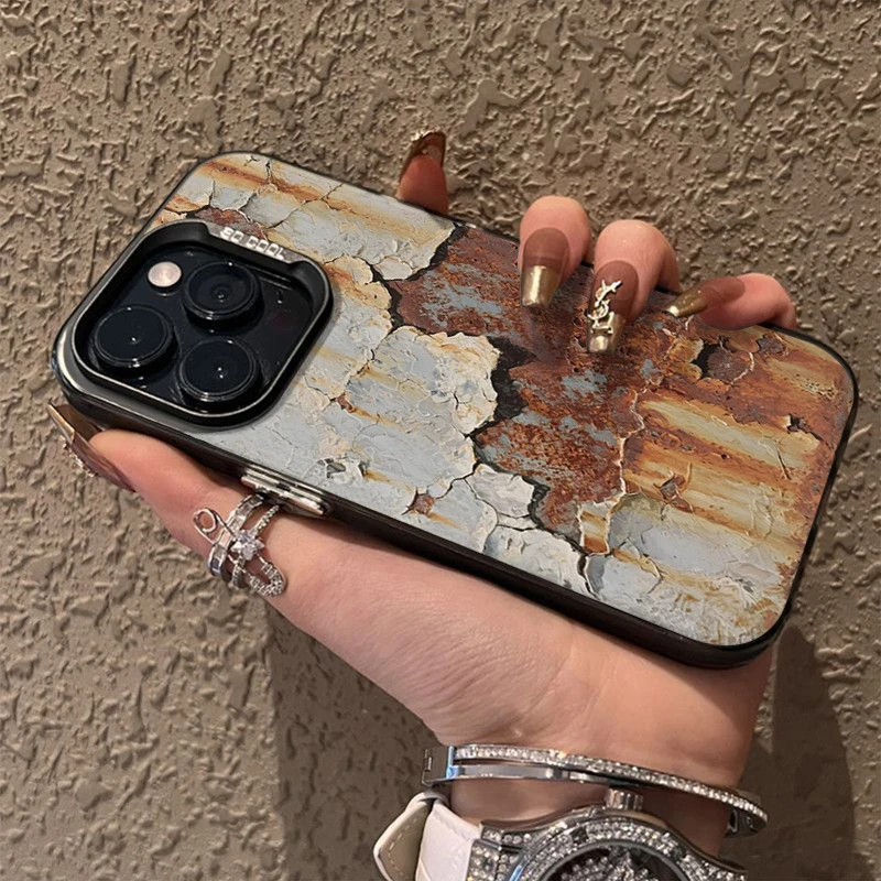 حافظة لهاتف آيفون 16 15 14 13 12 11 Pro Max 17 Air 16E X XR XS MAX 8 Plus غطاء خلفي غير لامع