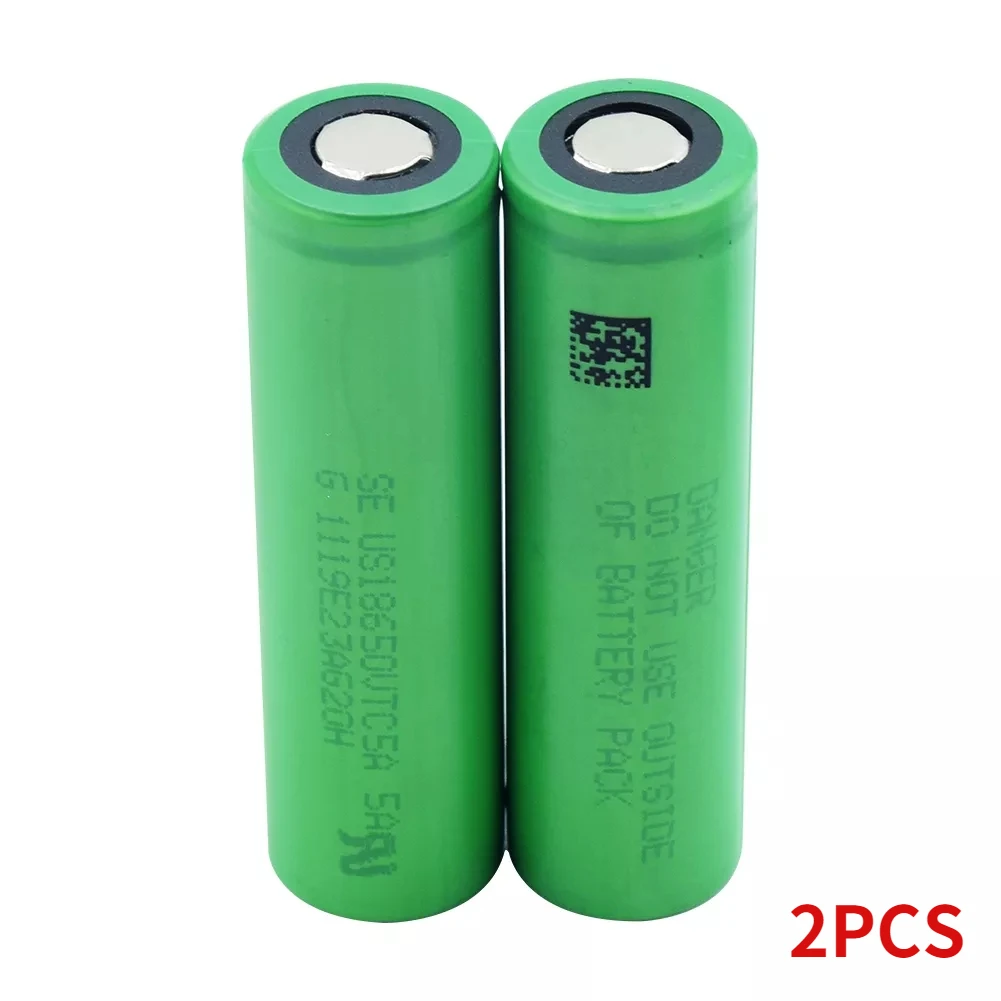 3.7V18650 Rechargeable Lithium Battery VTC5 2600MAH High Capacity Replace for LED Lamp Flashlight for Laser Pen Small Fan Tools