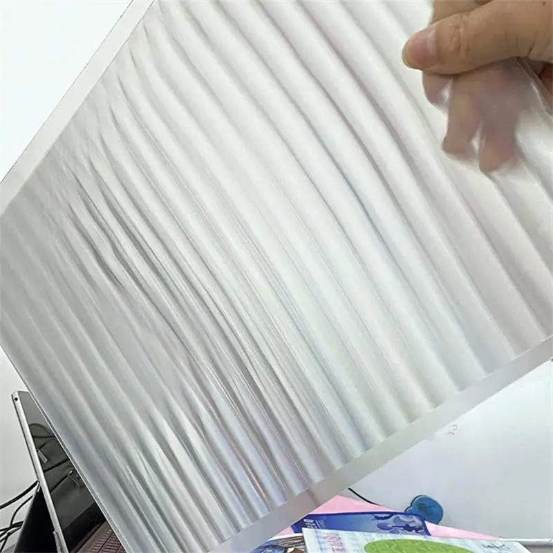 PET material, 60 Lpi Lenticular Film sheet, 0.65mm Thickness grating material, 3D stereo painting Making Material