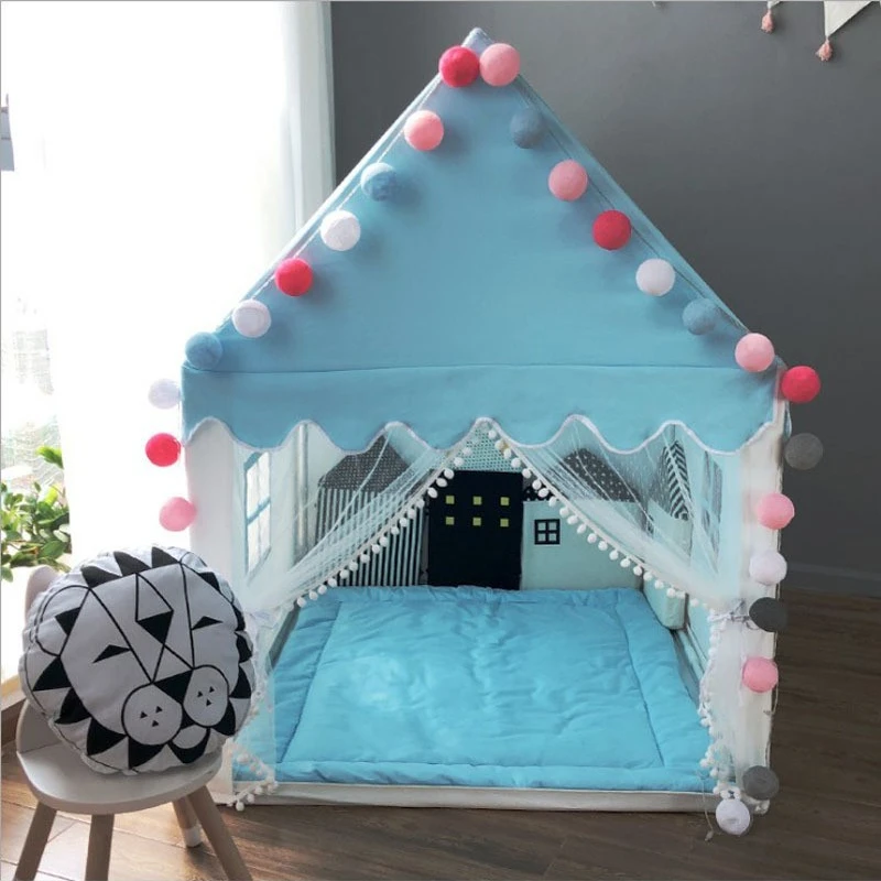 Baby Zelt Kinder zu Hause Mädchen kleines Haus Kinder Unterhaltung Spiel Haus Baby Outdoor Spiel Vergnügung spark Spiel zelt