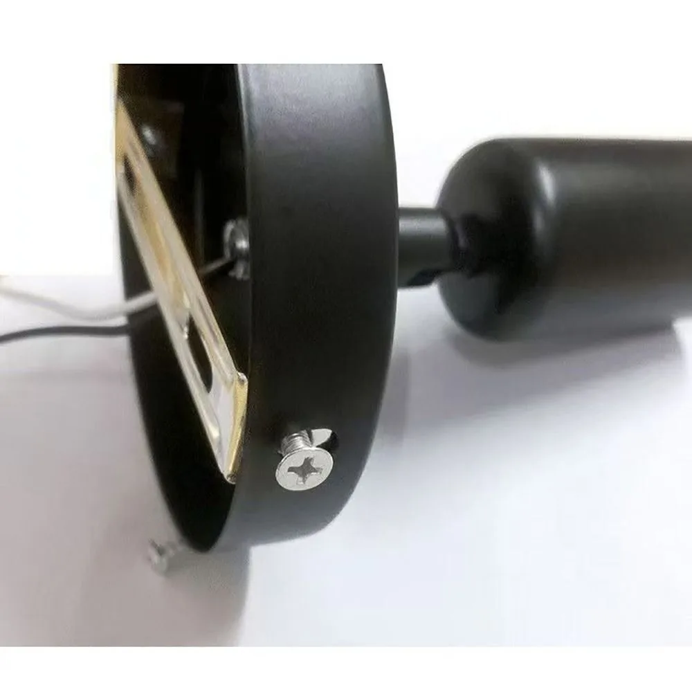 

Black White E27 Lamp- Metal Adjustable Direction Adjustable Direction Lamp Easy Installation Tool Bulb Lamp Holder