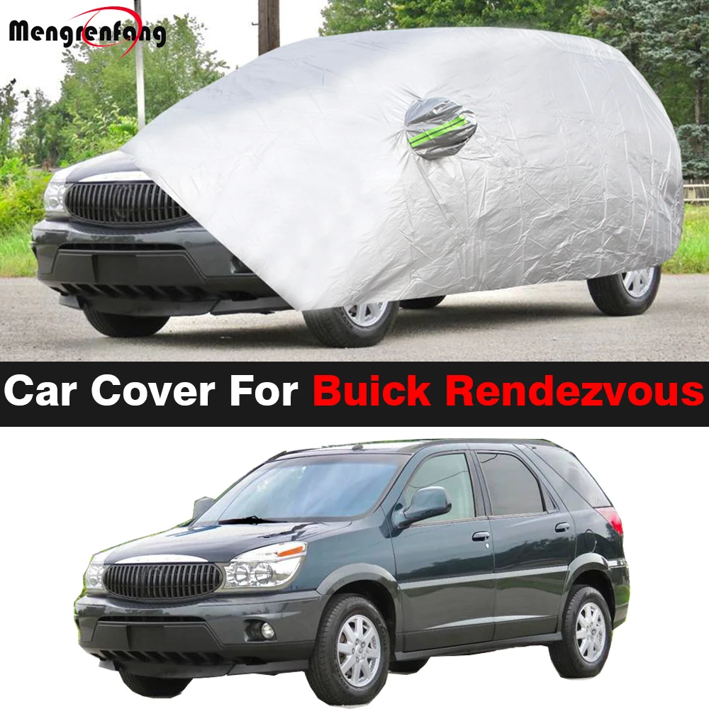 

Full Car Cover Indoor Outdoor Anti-UV Sun Shade Rain Snow Protection Cover For Buick Rendezvous 2002-2025