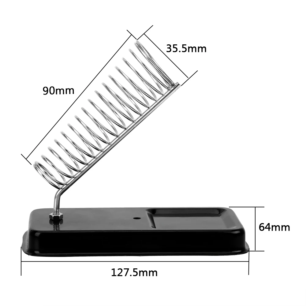 DIYWORK Soldering Iron Frame High Temperature Resistance Electric Soldering Iron Stand Holder Metal Support Station