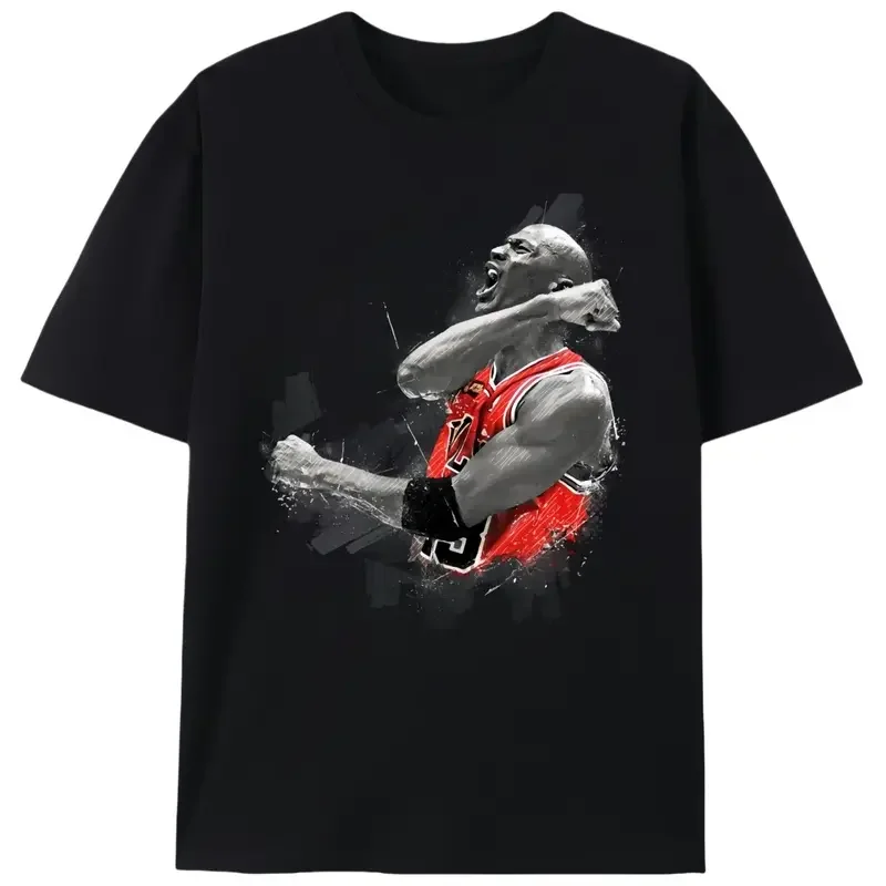 Basketball Legend Star Men’s Graphic Tee |   Unisex Sporty Vintage Casual T-Shirt |   Summer NBA Fan Gift