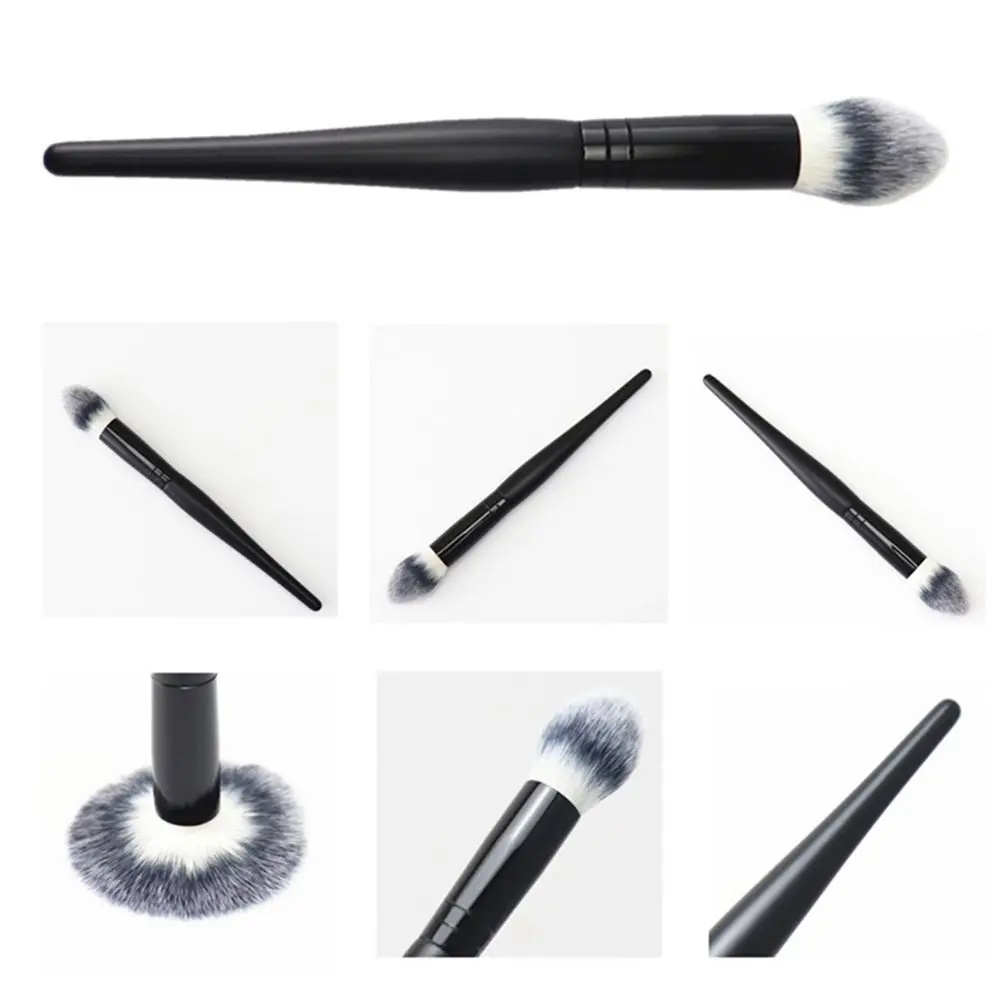 Large Highlighter Flame Shape Make Up Foundation Brush Makeup Brushes Cosmetic Tool Blusher Brushes