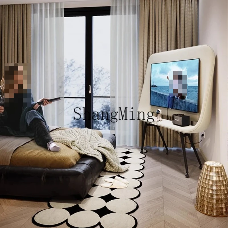 

SM Mobile TV Stand Bracket Living Room Home Small Apartment New High-end Modern Simple Bedroom TV Cabinet