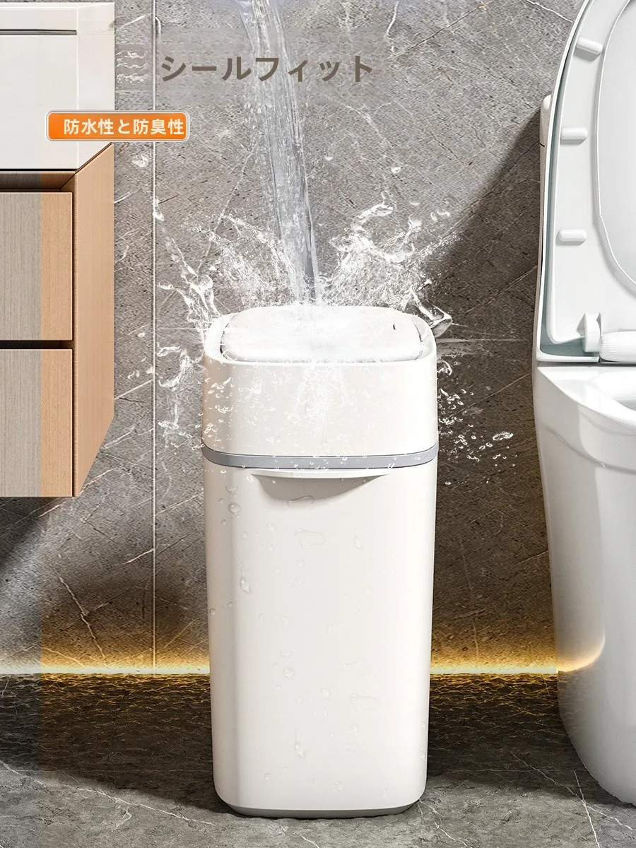 

Trendy Large Capaci Kitchen Tra Can with Lid for Batoom Living Room Fillers Household Waste Bin ular 2023 Model