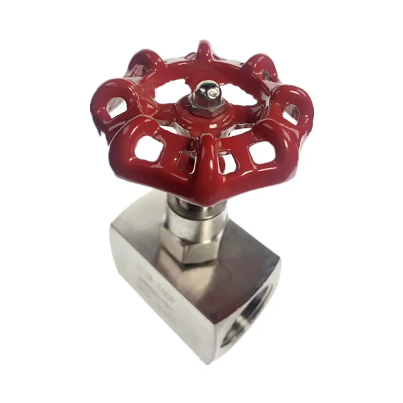 Female 304 Stainless Steel Needle Globe Valve Rigidity seal valve