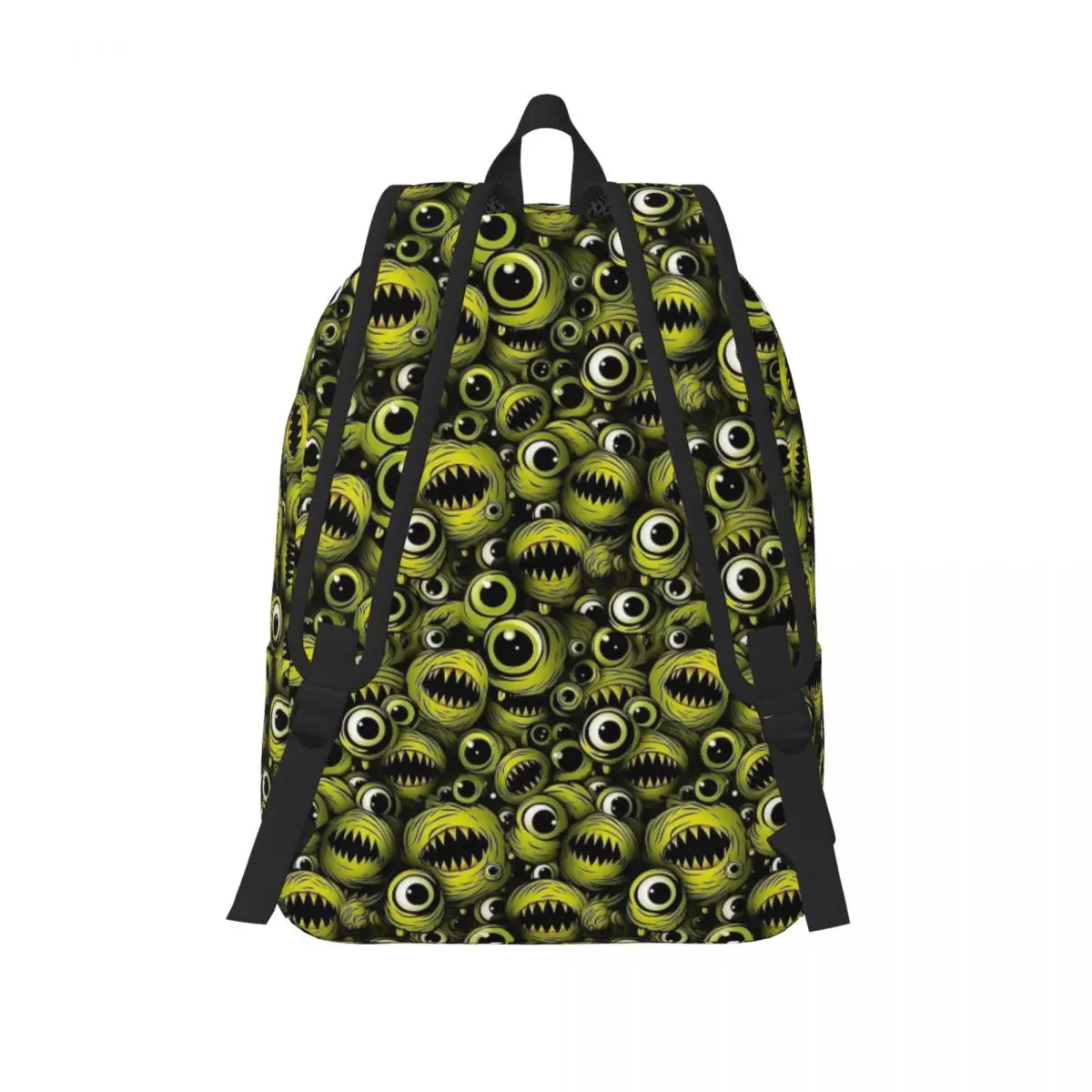 Mochila de dentes Little Monsters para meninos e meninas, mochila escolar, mochila de lona, bolsa de esportes primária, estudante adolescente