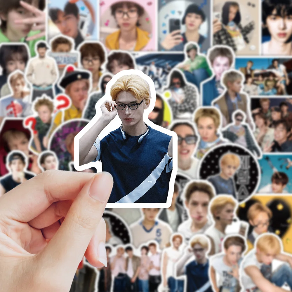 10/70 قطعة Kpop المعبود ملصق كورتيس الكورية الصبي مجموعة ملصقات DIY بها بنفسك الأمتعة المحمول الهاتف الغيتار سكيت الشارات مقاوم للماء اللعب #3