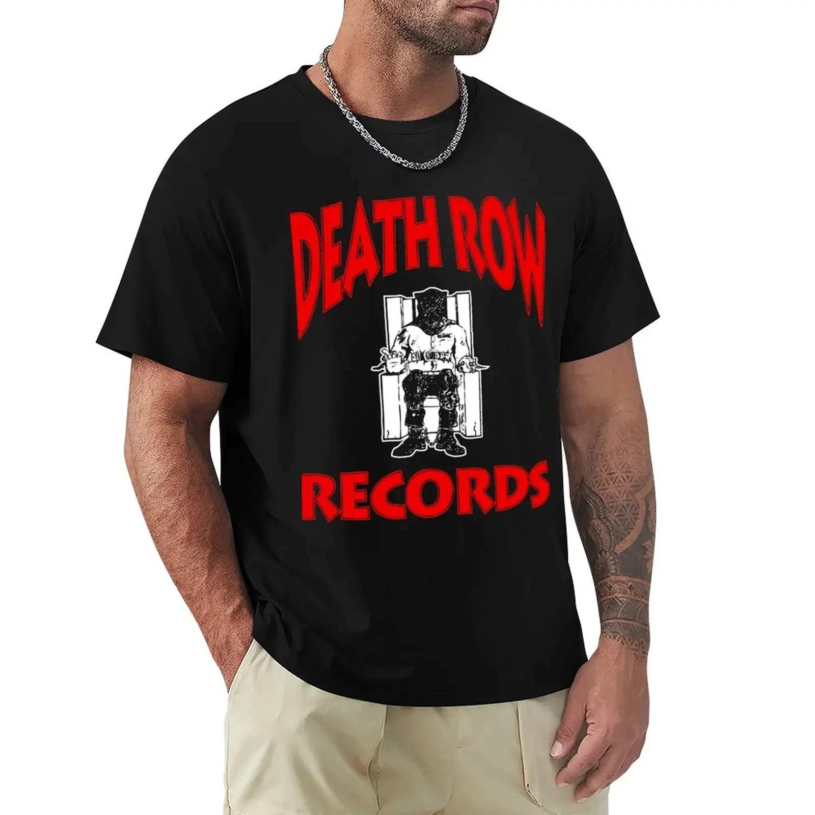 

Death Row Records T-Shirt animal prinfor boys plus size tops mens cotton t shirts