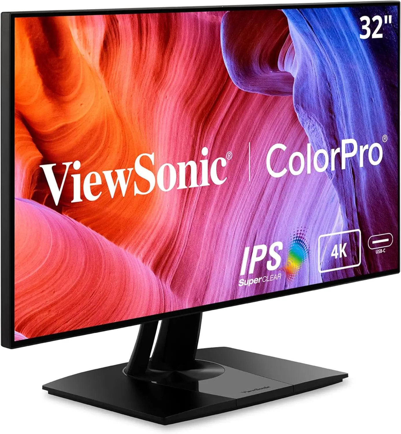 ColorPro 100% sRGB Rec 709, 14-bit 3D LUT, Eye Care, HDR10 Support,USB C, DisplayPort for Professional Home Office