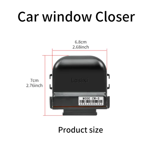 Imagen 2 del producto Aplicable al elevador de ventana universal de coche de 12 V con bloquear el automóvil Cierra automáticamente cuatro ventanas