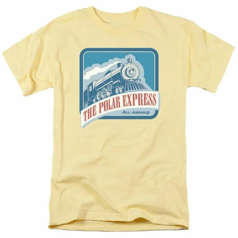 

The Polar Express All Aboard T Shirt Mens Licensed Christmas Movie Banana