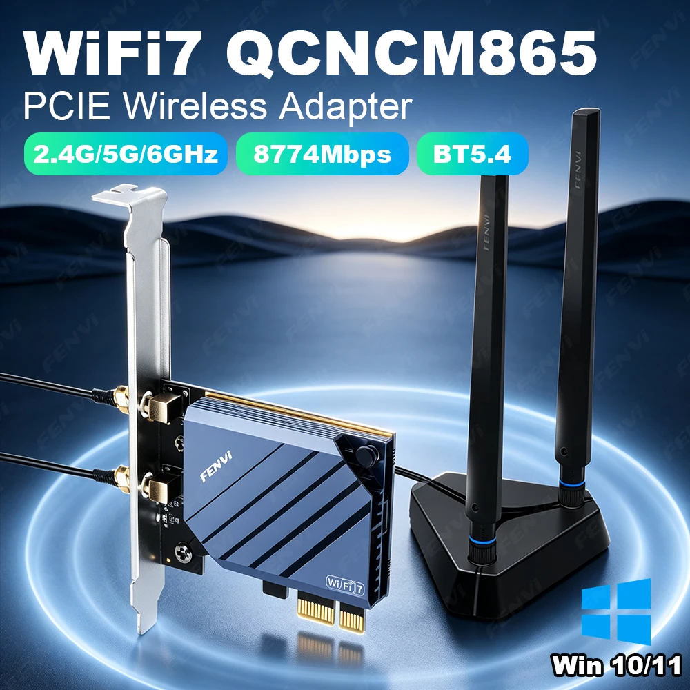 adaptateur-wifi-7-pcie-fenvi-carte-sans-fil-9300mbps-tri-bande-24g-5g-6ghz-bt54-avec-base-d'antenne-magnetique-pour-ordinateur-de-bureau-win11-10