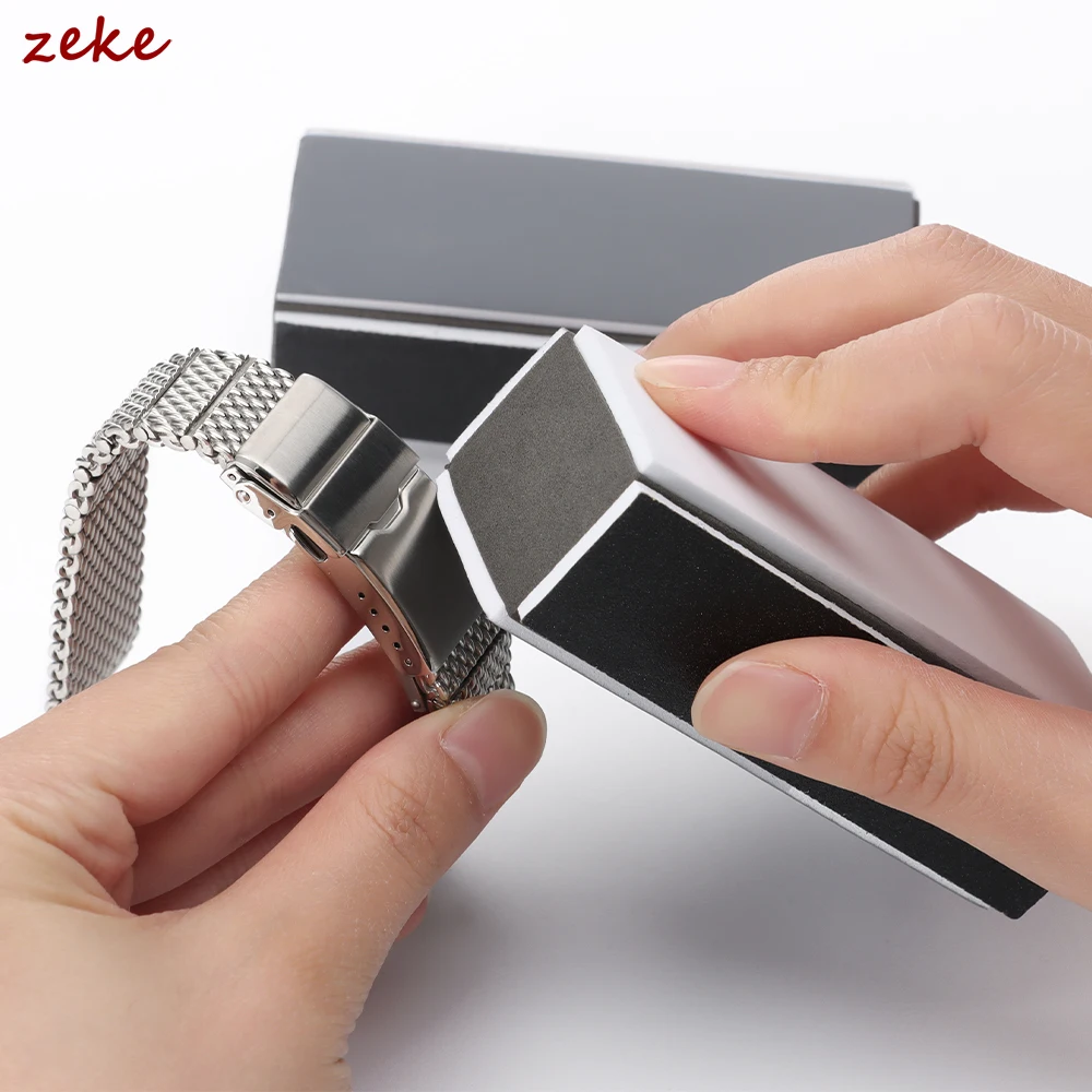 For Watchmaker Watch Cleaner Rod Tools 4 Sides Mesh Polishing Files Wrist Watch Parts 1-10pcs Clean Polish Tool Rod Accessories
