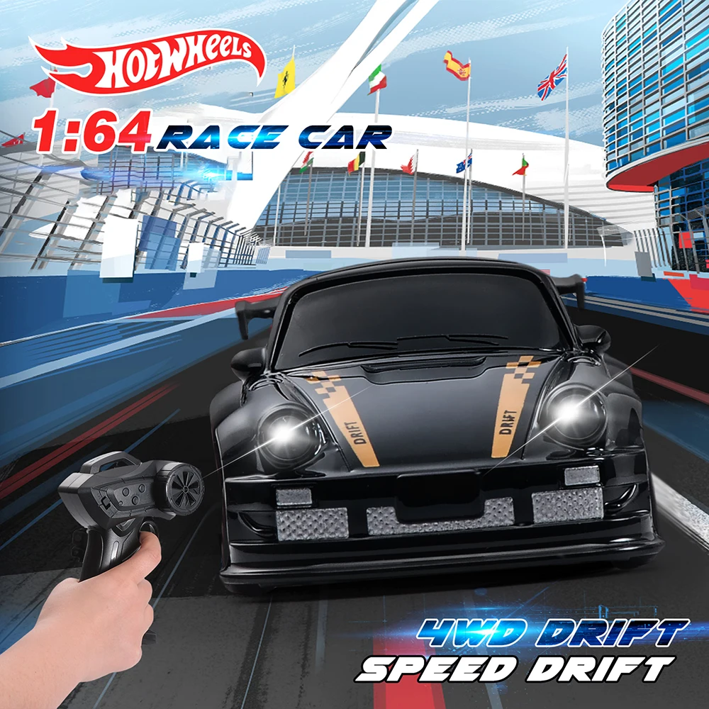 KF20 1/64 RC Drift Auto 2.4G High-Speed Racewagen Vierwielige Mini Desktop Afstandsbediening Auto Elektrisch speelgoed Elektrisch Speelgoed Kinderen
