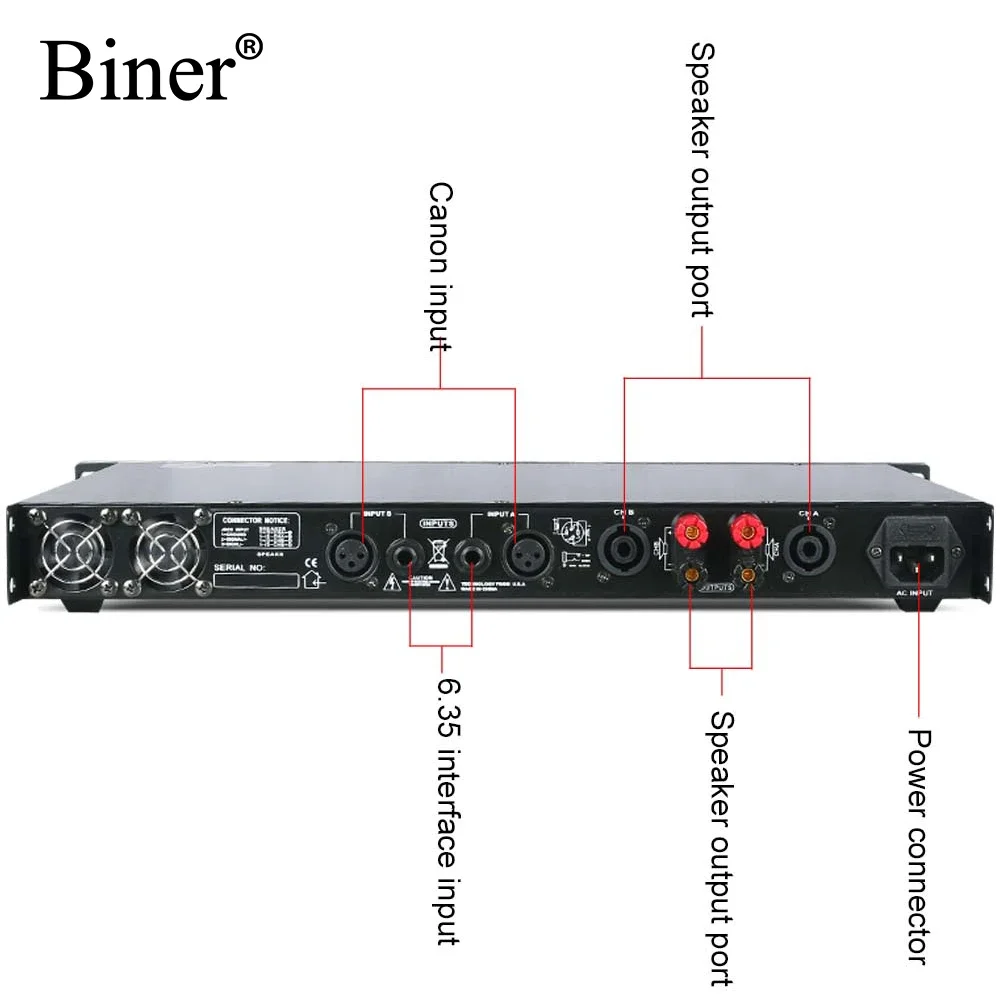 Hot Sale U150 200W*2 Audio Power Amplifier Professional For Conference High Power Stage Amplifier Home Theater