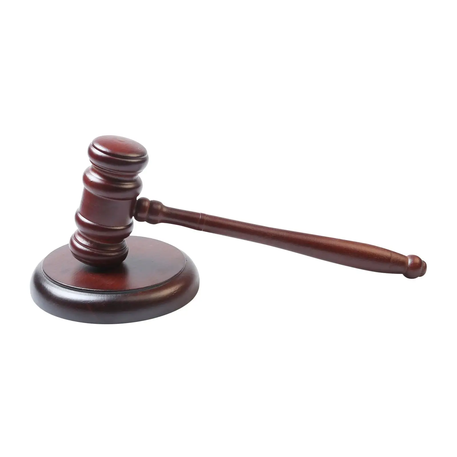Wooden Gavel Prop Wooden Gavel Toy Costume Accessory for Judge Auction Court