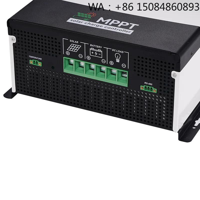 120A High PV MPPT Solar Charge Controller, Solar Accessories, 12V-48V Universal, 175V Max Input Solar Lighting Regulator