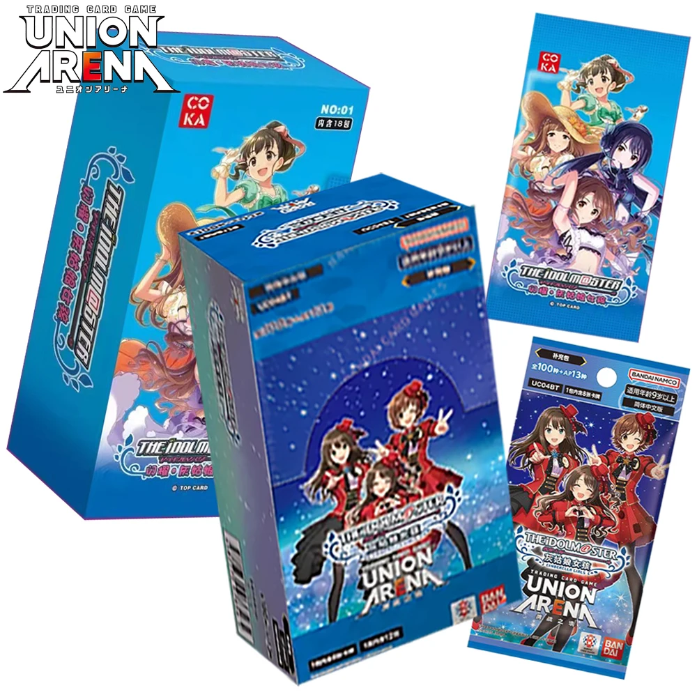 New Union Arena Genuine Idol Master Development Simulation Game Collection Card Cinderella Girl Anime Character Card Desktop Toy