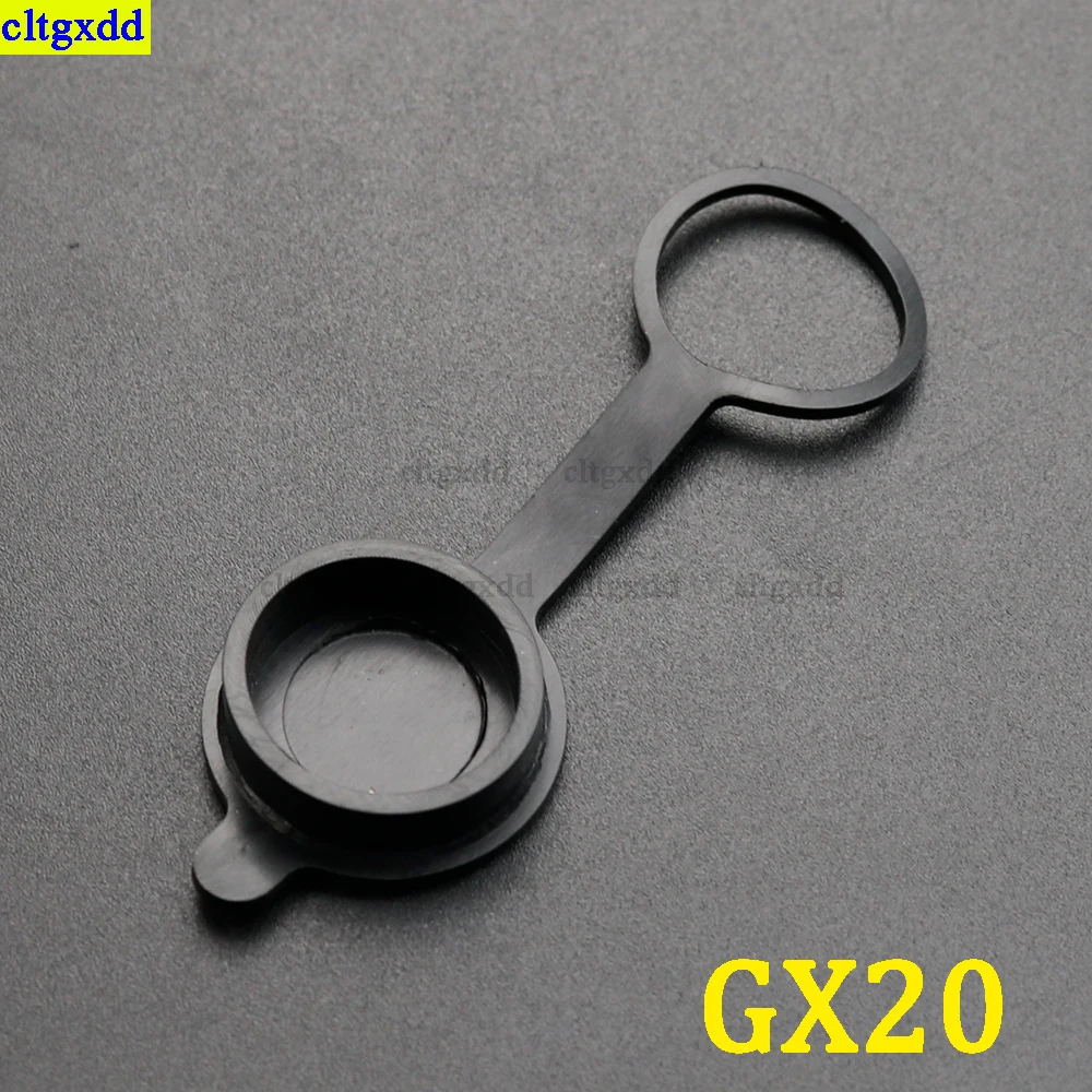 Cltgxdd 1-5piece GX12 GX16 GX20 항공 원형 소켓 방수 및 방진 캡 용접 케이블 커넥터 고무 보호
