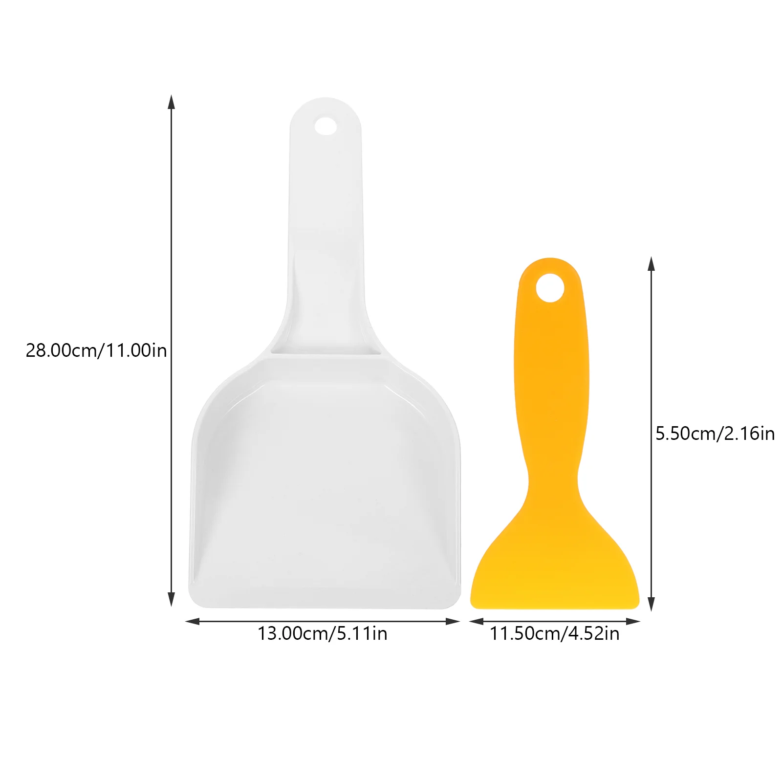 2 Pcs Ice Defrost Tool Deicing Reusable Scraper Multifunctional Kitchen Cleaning Household Handheld Spade