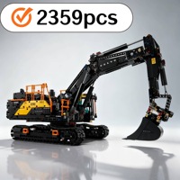 2359 excavator models+building blocks+urban construction vehicle models+42215+building blocks+boys' puzzle toys+children's Chris