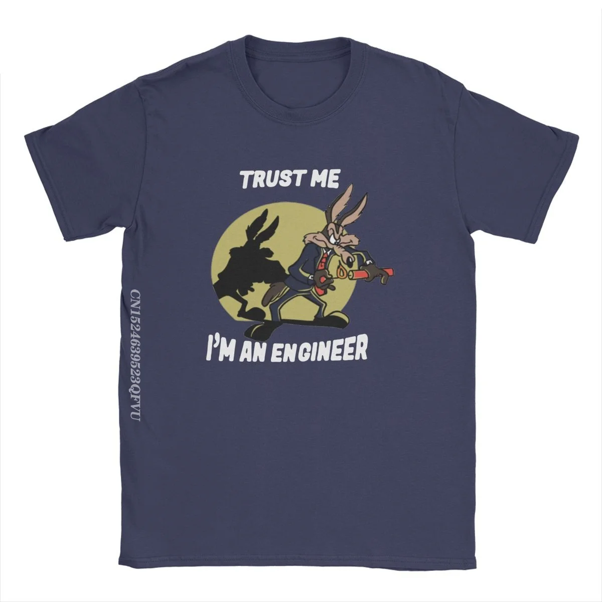 Trust Me Im An Engineer Tshirt For Men Premium Cotton Vintage Tee Shirt Round Neck Engineering Tees Harajuku Clothes Plus Size