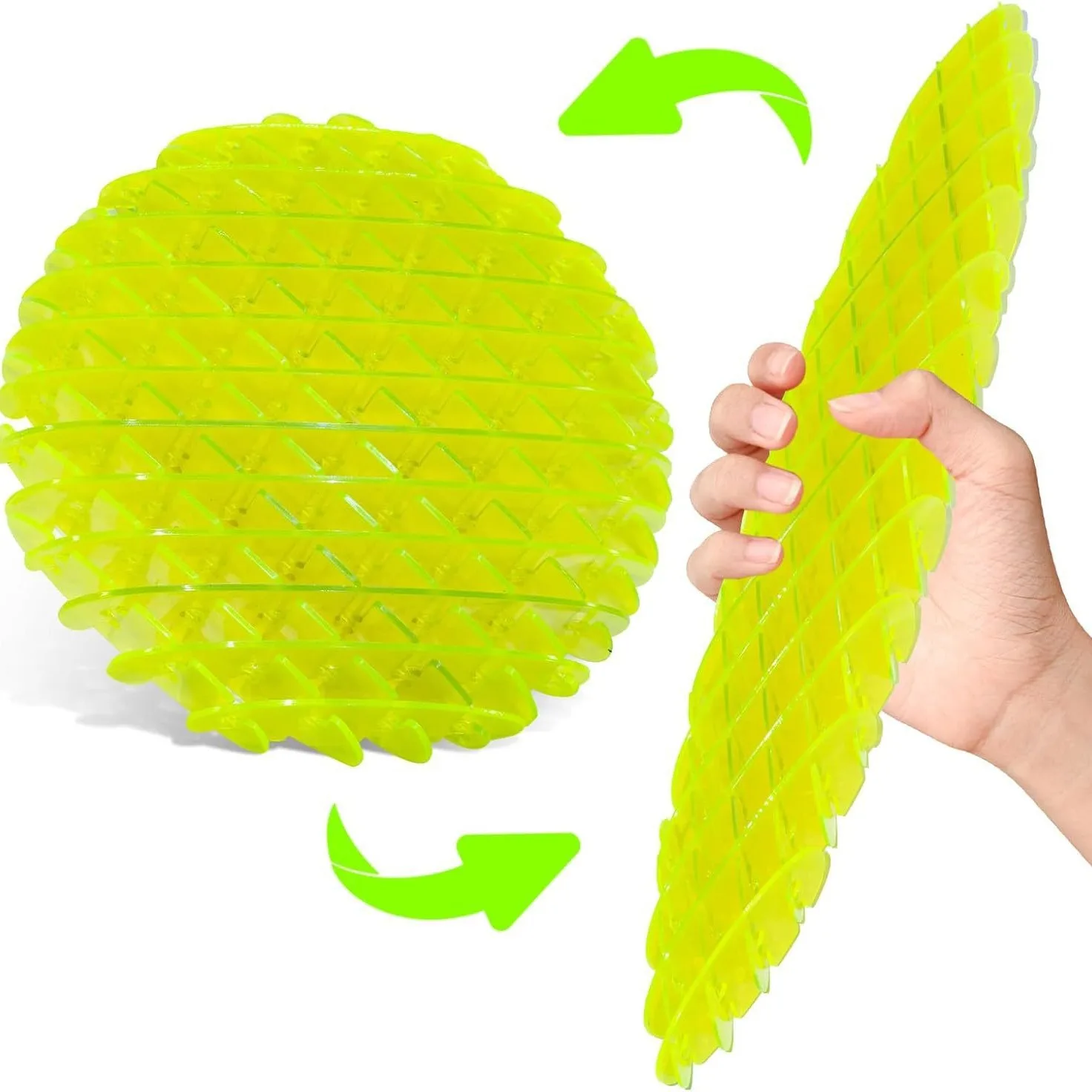 3D Printing Decompression Elastic Net  Net Anti-Stress ADHD Stress Relief Elastic Toy for Kid Adult Design Worm Big Fidget Toy