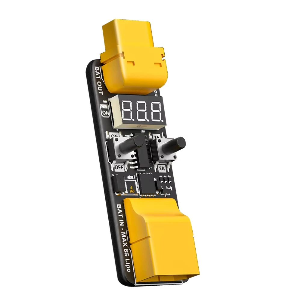 SpeedyBee Anti Short Circuit Module 4-6S 1A/2A Two Level Current Limiting Short-Circuit Protection Tool For Flight Stack