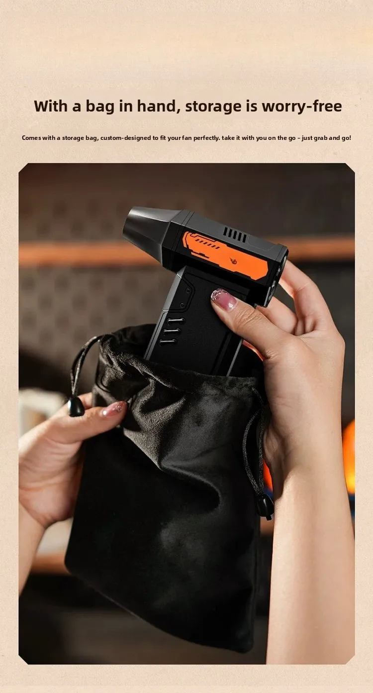 X15 violent fan handheld brushless turbine blowing dust car wash blowing water powerful hair dryer