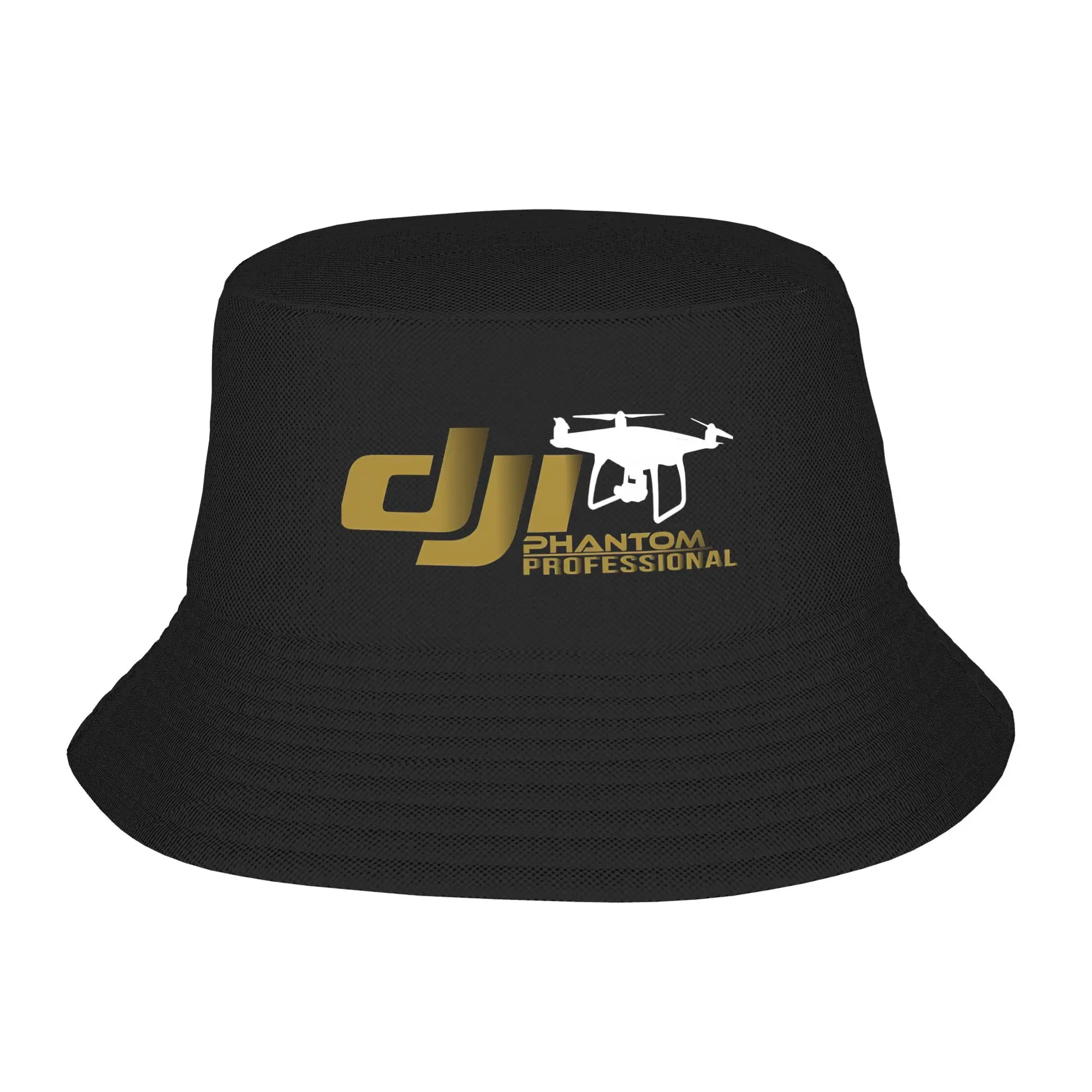 D-Dji Phantom Pilot Professional Drone Cool Unisex  Bucket Hat Summer Fisherman Hats For Women Vacation Caps Visor Hats