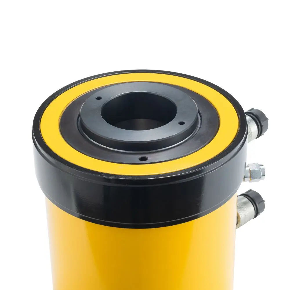 For Customizable Heavy Double Acting Hollow Hydraulic Cylinder for Material Handling 30 Ton Capacity 70Mpa Max Pressure