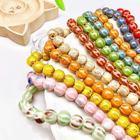 15/30PCS Mixed Claw-Print Pumpkin Bead DIY Handmade Jewelry Are Used As Bracelet Accessories Stylish Jewelry Charms
