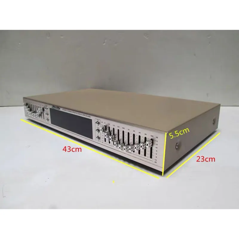 Imagem -06 - Hifi Home eq Equalizer Dual 10 Band Stereo Regulação de Graves Agudos Alto Bluetooth Embutido 220v Eq665 Novo