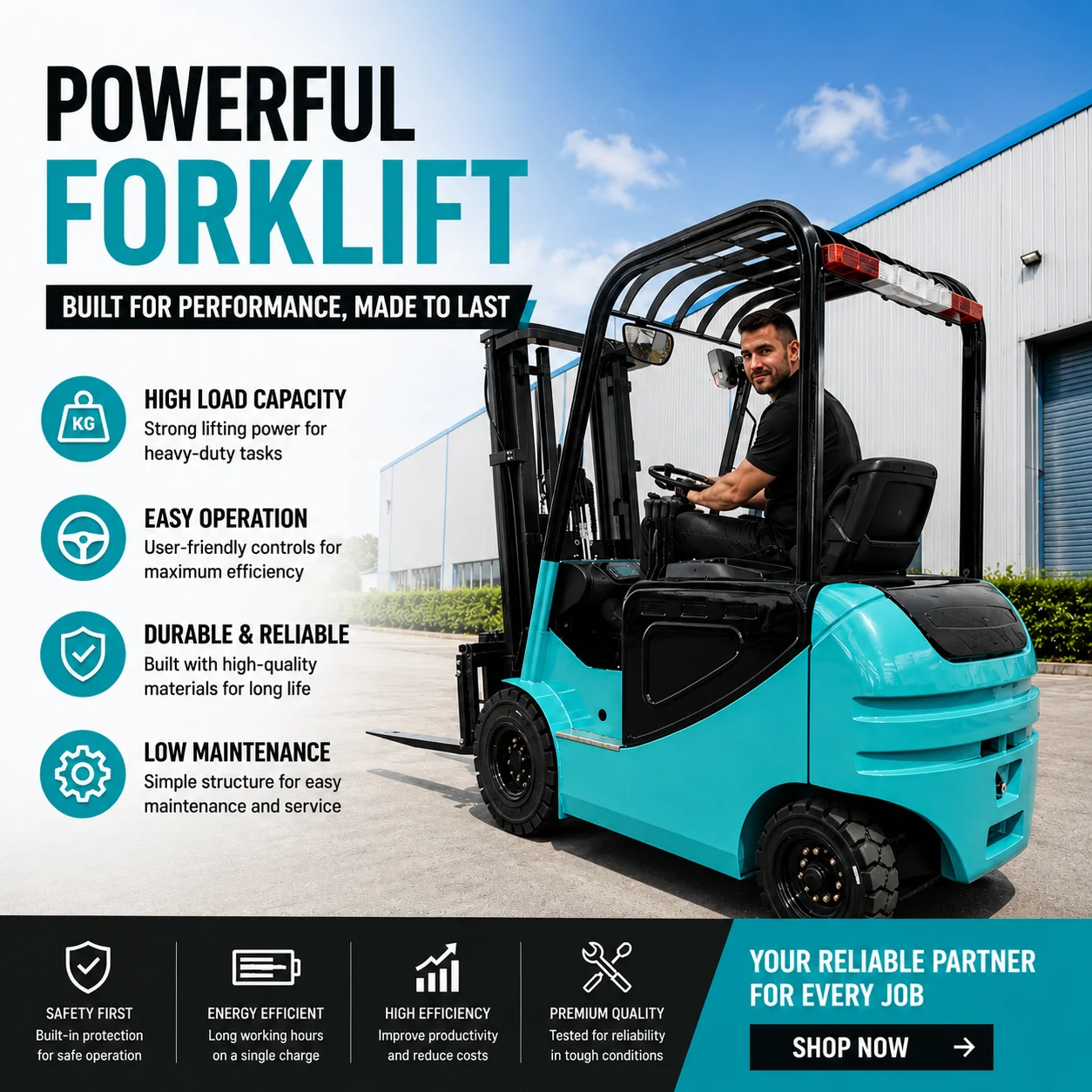 CE Approved Mini Electric Forklift Compact Battery Forklift Truck Custom Configuration Available