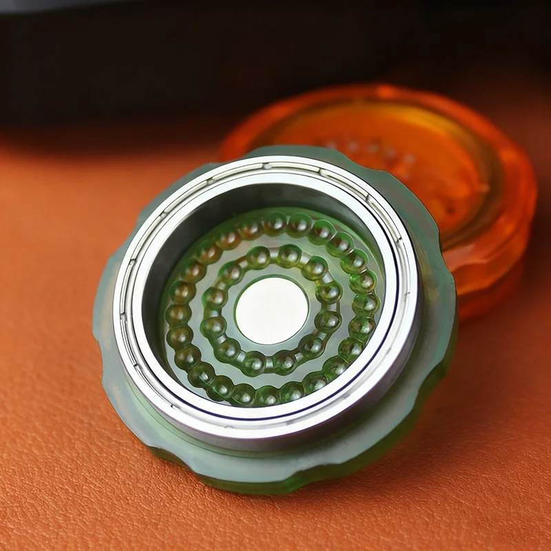 Neuartiges Fishbone EDC, mechanisch, magnetisch, haptische Münze, Fidget-Spielzeug, lustiges Stressabbau-Spielzeug, lindert Angstzustände und entspannt den Fidget-Spinner