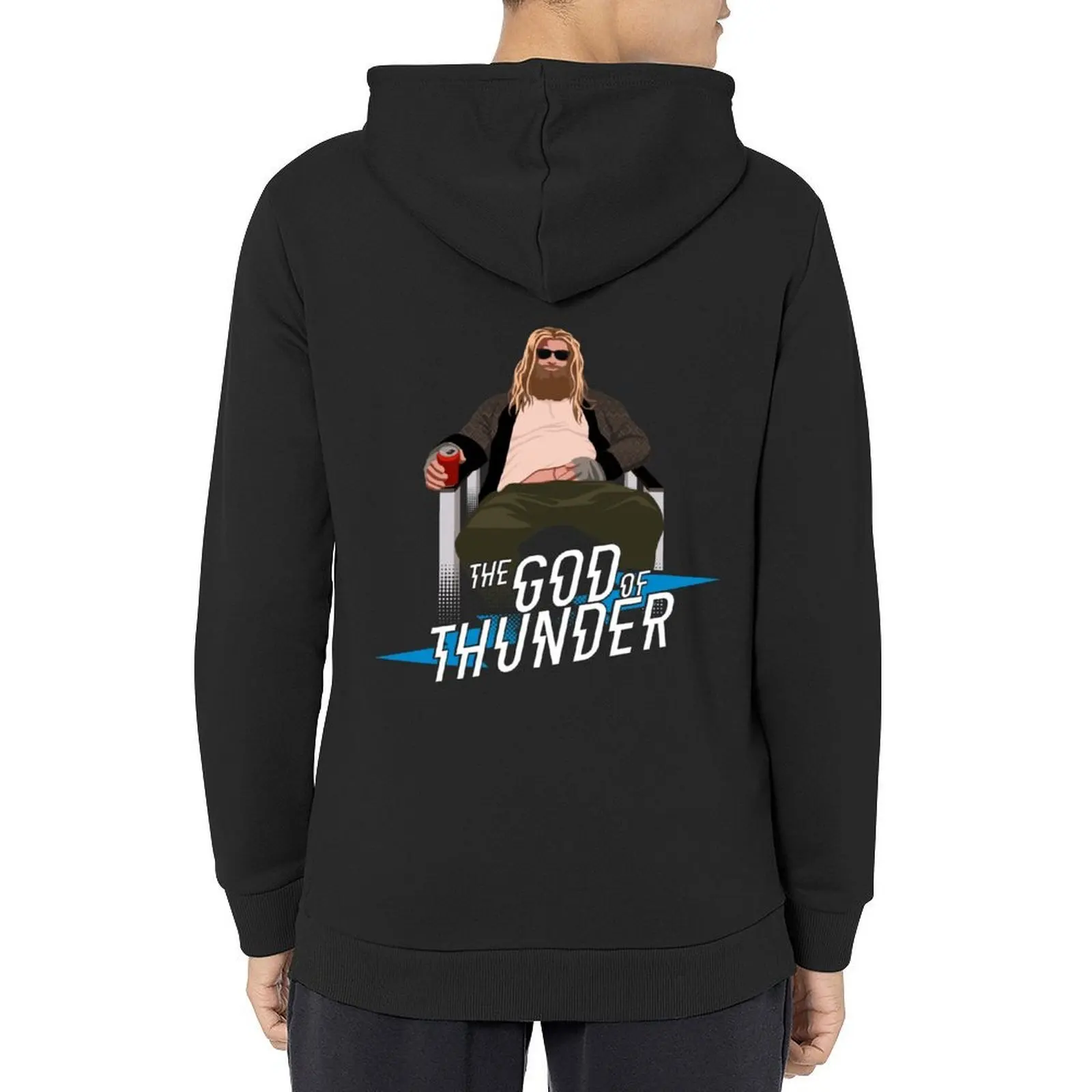 The God of Thunder Hoodie anime clothes korean clothes clothes for men men wear hoodie men