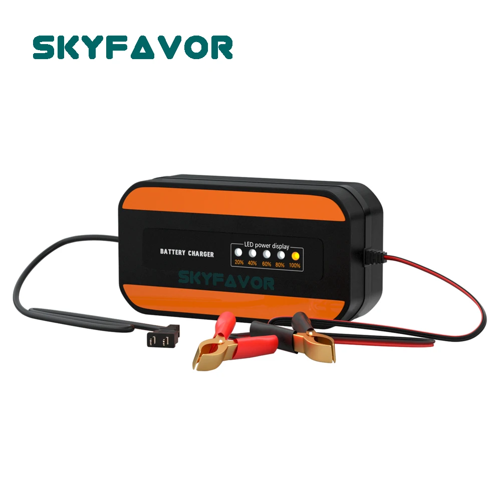 Быстрая доставка 12 в 20 Ач зарядное устройство 12 В 2 а самый дешевый автоматический глубокий цикл agm gel arm 12 В 2 а свинцово-Кислотное зарядное устройство