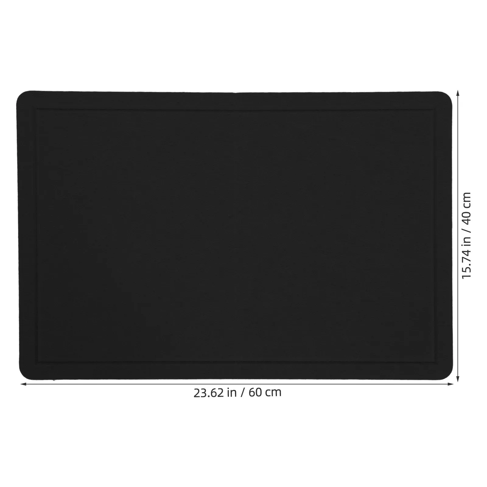Felt Bulletin Board Self Adhesive Wall Mounted Pin Board Organizer for Home Office Classroom Photo Display